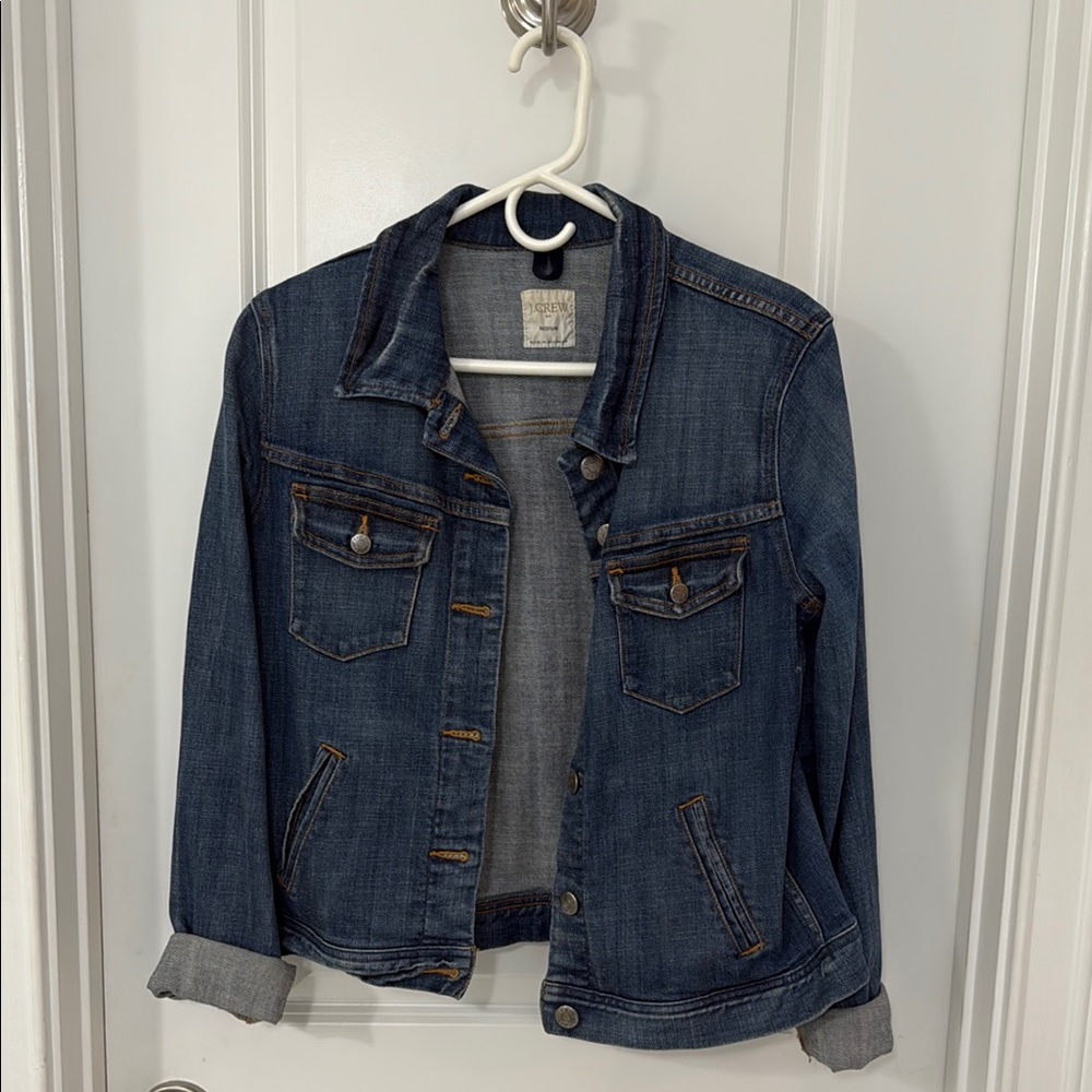 J. Crew Classic Blue Denim Jacket